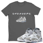 Jordan 6 Cool Grey Sneaker Match Tees Sneakers Sneaker Tees Jordan 6 Cool Grey Sneaker Release Tees Unisex Shirts