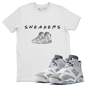 Jordan 6 Cool Grey Sneaker Match Tees Sneakers Sneaker Tees Jordan 6 Cool Grey Sneaker Release Tees Unisex Shirts