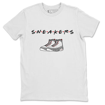 Jordan 9 Fire Red Sneaker Match Tees Sneakers Sneaker Tees Jordan 9 Fire Red Sneaker Release Tees Unisex Shirts