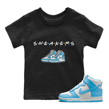 Dunk Blue Chill Sneaker Match Tees Sneakers Sneaker Tees Dunk Blue Chill Sneaker Release Tees Kids Shirts