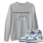 Jordan 1 Denim Sneaker Match Tees Sneakers Sneaker Tees Jordan 1 Denim Sneaker Release Tees Unisex Shirts