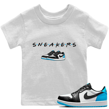 Jordan 1 Powder Blue Sneaker Match Tees Sneakers Sneaker Tees Jordan 1 Powder Blue Sneaker Release Tees Kids Shirts