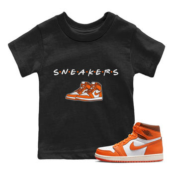 Jordan 1 Starfish Sneaker Match Tees Sneakers Sneaker Tees Jordan 1 Starfish Sneaker Release Tees Kids Shirts