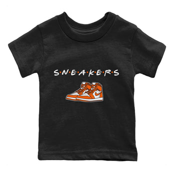 Jordan 1 Starfish Sneaker Match Tees Sneakers Sneaker Tees Jordan 1 Starfish Sneaker Release Tees Kids Shirts