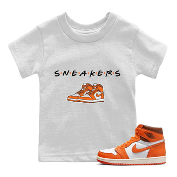 Jordan 1 Starfish Sneaker Match Tees Sneakers Sneaker Tees Jordan 1 Starfish Sneaker Release Tees Kids Shirts