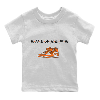 Jordan 1 Starfish Sneaker Match Tees Sneakers Sneaker Tees Jordan 1 Starfish Sneaker Release Tees Kids Shirts