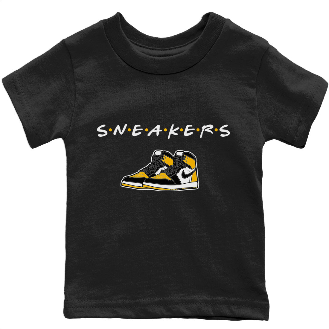 Jordan 1 Taxi Sneaker Match Tees Sneakers Sneaker Tees Jordan 1 Taxi Sneaker Release Tees Kids Shirts