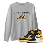 Jordan 1 Taxi Sneaker Match Tees Sneakers Sneaker Tees Jordan 1 Taxi Sneaker Release Tees Unisex Shirts