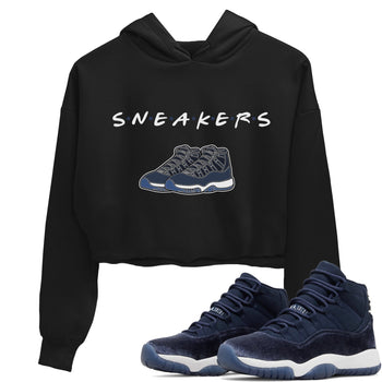 Jordan 11 Midnight Navy Sneaker Match Tees Sneakers Sneaker Tees Jordan 11 Midnight Navy Sneaker Release Tees Women's Shirts