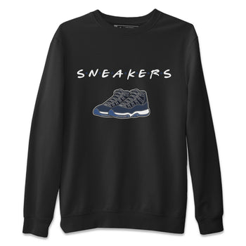 Jordan 11 Midnight Navy Sneaker Match Tees Sneakers Sneaker Tees Jordan 11 Midnight Navy Sneaker Release Tees Unisex Shirts