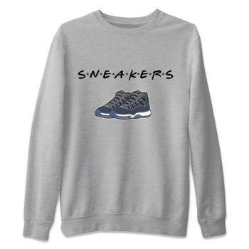 Jordan 11 Midnight Navy Sneaker Match Tees Sneakers Sneaker Tees Jordan 11 Midnight Navy Sneaker Release Tees Unisex Shirts