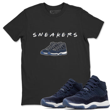 Jordan 11 Midnight Navy Sneaker Match Tees Sneakers Sneaker Tees Jordan 11 Midnight Navy Sneaker Release Tees Unisex Shirts
