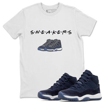 Jordan 11 Midnight Navy Sneaker Match Tees Sneakers Sneaker Tees Jordan 11 Midnight Navy Sneaker Release Tees Unisex Shirts