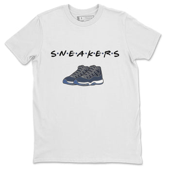 Jordan 11 Midnight Navy Sneaker Match Tees Sneakers Sneaker Tees Jordan 11 Midnight Navy Sneaker Release Tees Unisex Shirts
