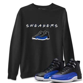 Jordan 12 Hyper Royal Sneaker Match Tees Sneakers Sneaker Tees Jordan 12 Hyper Royal Sneaker Release Tees Unisex Shirts