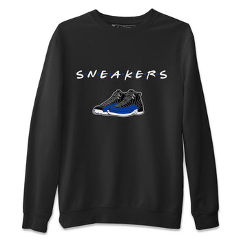 Jordan 12 Hyper Royal Sneaker Match Tees Sneakers Sneaker Tees Jordan 12 Hyper Royal Sneaker Release Tees Unisex Shirts