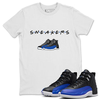 Jordan 12 Hyper Royal Sneaker Match Tees Sneakers Sneaker Tees Jordan 12 Hyper Royal Sneaker Release Tees Unisex Shirts