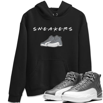 Jordan 12 Stealth Sneaker Match Tees Sneakers Sneaker Tees Jordan 12 Stealth Sneaker Release Tees Unisex Shirts
