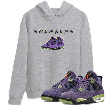 Jordan 4 Canyon Purple Sneaker Match Tees Sneakers Sneaker Tees Jordan 4 Canyon Purple Sneaker Release Tees Unisex Shirts