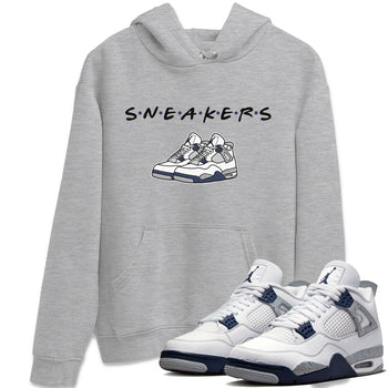 Jordan 4 Midnight Navy Sneaker Match Tees Sneakers Sneaker Tees Jordan 4 Midnight Navy Sneaker Release Tees Unisex Shirts