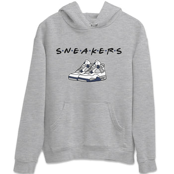 Jordan 4 Midnight Navy Sneaker Match Tees Sneakers Sneaker Tees Jordan 4 Midnight Navy Sneaker Release Tees Unisex Shirts