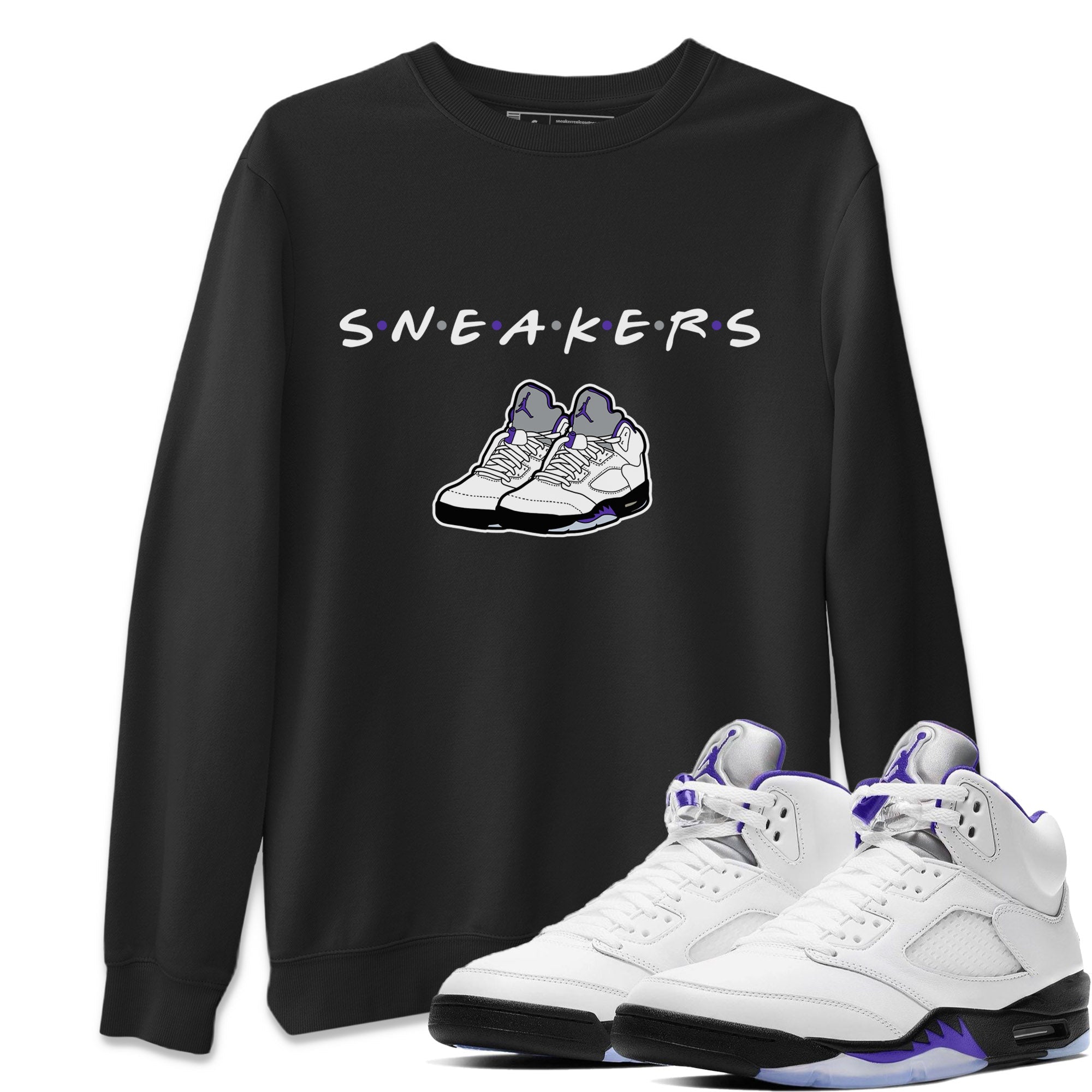 Jordan 5 Concord Sneaker Match Tees Sneakers Sneaker Tees Jordan 5 Concord Sneaker Release Tees Unisex Shirts