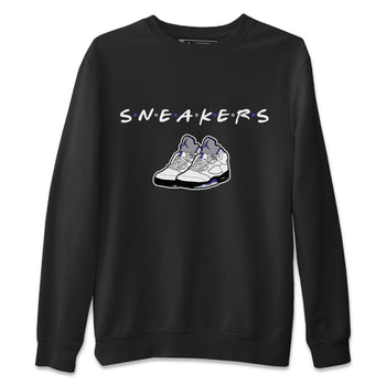 Jordan 5 Concord Sneaker Match Tees Sneakers Sneaker Tees Jordan 5 Concord Sneaker Release Tees Unisex Shirts