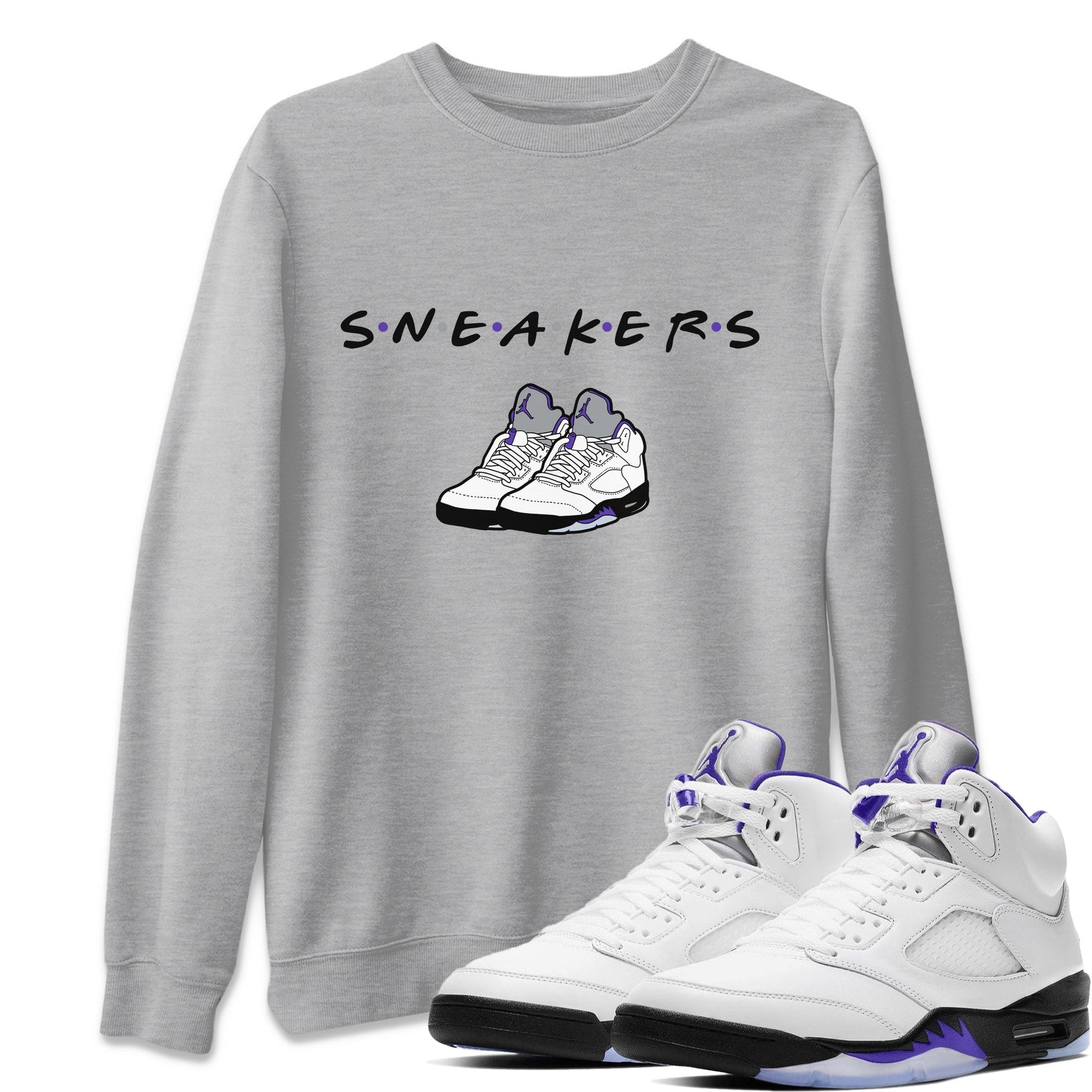 Jordan 5 Concord Sneaker Match Tees Sneakers Sneaker Tees Jordan 5 Concord Sneaker Release Tees Unisex Shirts