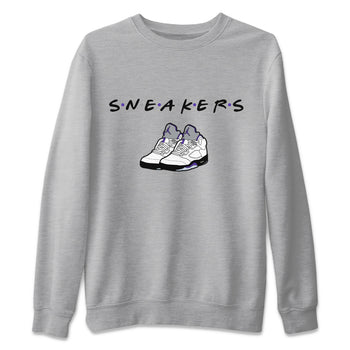 Jordan 5 Concord Sneaker Match Tees Sneakers Sneaker Tees Jordan 5 Concord Sneaker Release Tees Unisex Shirts