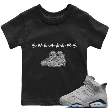 Jordan 6 Georgetown Sneaker Match Tees Sneakers Sneaker Tees Jordan 6 Georgetown Sneaker Release Tees Kids Shirts