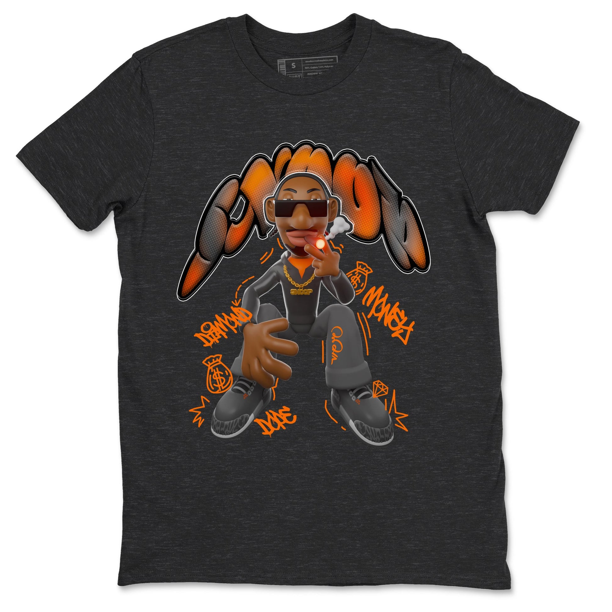 Air Jordan 3 Fear shirt to match jordans Snoop sneaker tees AJ3 Fear SNRT Sneaker Release Tees Unisex Charcoal Heather 2 T-Shirt