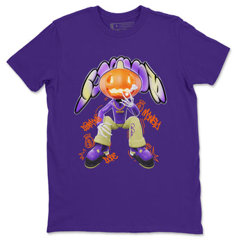 Air Jordan 4 Canyon Purple shirt to match jordans Snoop sneaker tees AJ4 Canyon Purple SNRT Sneaker Release Tees Unisex Purple 2 T-Shirt, Halloween tshirt