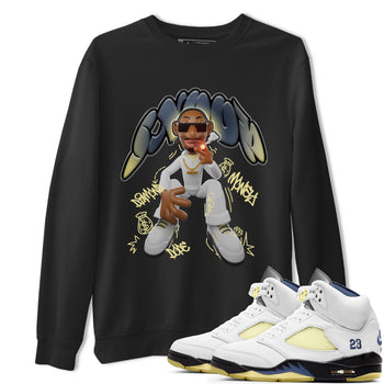 Air Jordan 5 A Ma Maniere x Photon Dust shirt to match jordans Snoop sneaker tees Jordan 5 A Ma Maniere "Dawn" SNRT Sneaker Release Tees Unisex Black 1 T-Shirt