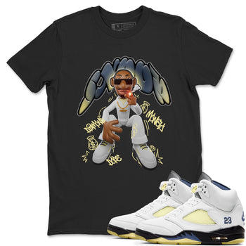 Air Jordan 5 A Ma Maniere x Photon Dust shirt to match jordans Snoop sneaker tees Jordan 5 A Ma Maniere "Dawn" SNRT Sneaker Release Tees Unisex Black 1 T-Shirt