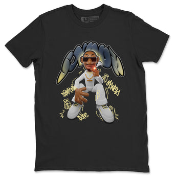 Air Jordan 5 A Ma Maniere x Photon Dust shirt to match jordans Snoop sneaker tees Jordan 5 A Ma Maniere "Dawn" SNRT Sneaker Release Tees Unisex Black 2 T-Shirt