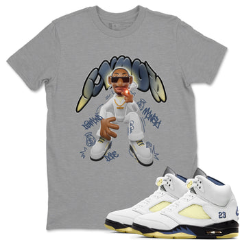 Air Jordan 5 A Ma Maniere x Photon Dust shirt to match jordans Snoop sneaker tees Jordan 5 A Ma Maniere "Dawn" SNRT Sneaker Release Tees Unisex Heather Grey 1 T-Shirt