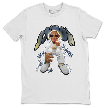 Air Jordan 5 A Ma Maniere x Photon Dust shirt to match jordans Snoop sneaker tees Jordan 5 A Ma Maniere "Dawn" SNRT Sneaker Release Tees Unisex White 2 T-Shirt