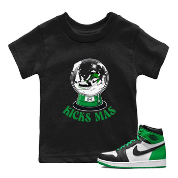 Air Jordan 1 Celtics shirt to match jordans Snow Ball sneaker tees Santa Gift AJ1 Celtics SNRT Sneaker Release Tees Baby Toddler Black 1 T-Shirt