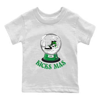 Air Jordan 1 Celtics shirt to match jordans Snow Ball sneaker tees Santa Gift AJ1 Celtics SNRT Sneaker Release Tees Baby Toddler White 2 T-Shirt