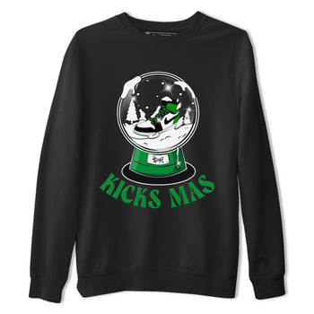 Air Jordan 1 Celtics shirt to match jordans Snow Ball sneaker tees Santa Gift AJ1 Celtics SNRT Sneaker Release Tees Unisex Black 2 T-Shirt