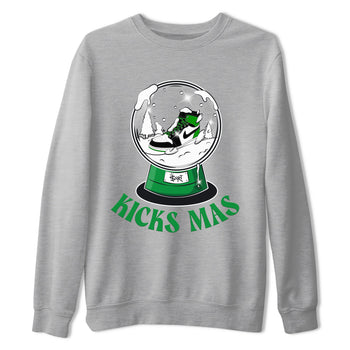 Air Jordan 1 Celtics shirt to match jordans Snow Ball sneaker tees Santa Gift AJ1 Celtics SNRT Sneaker Release Tees Unisex Heather Grey 2 T-Shirt