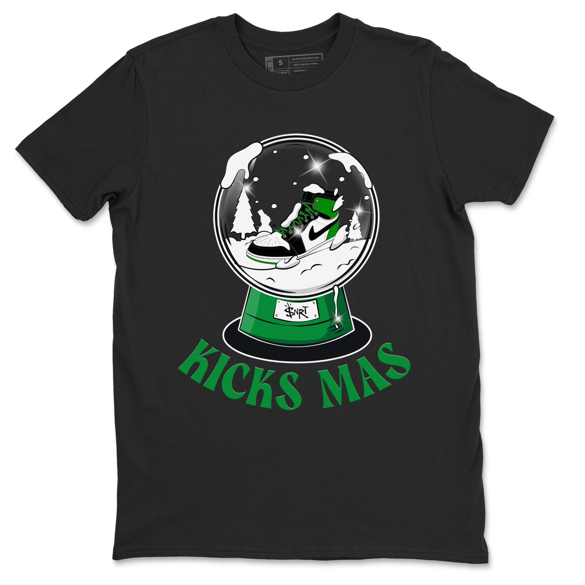 Air Jordan 1 Celtics shirt to match jordans Snow Ball sneaker tees Santa Gift AJ1 Celtics SNRT Sneaker Release Tees Unisex Black 2 T-Shirt