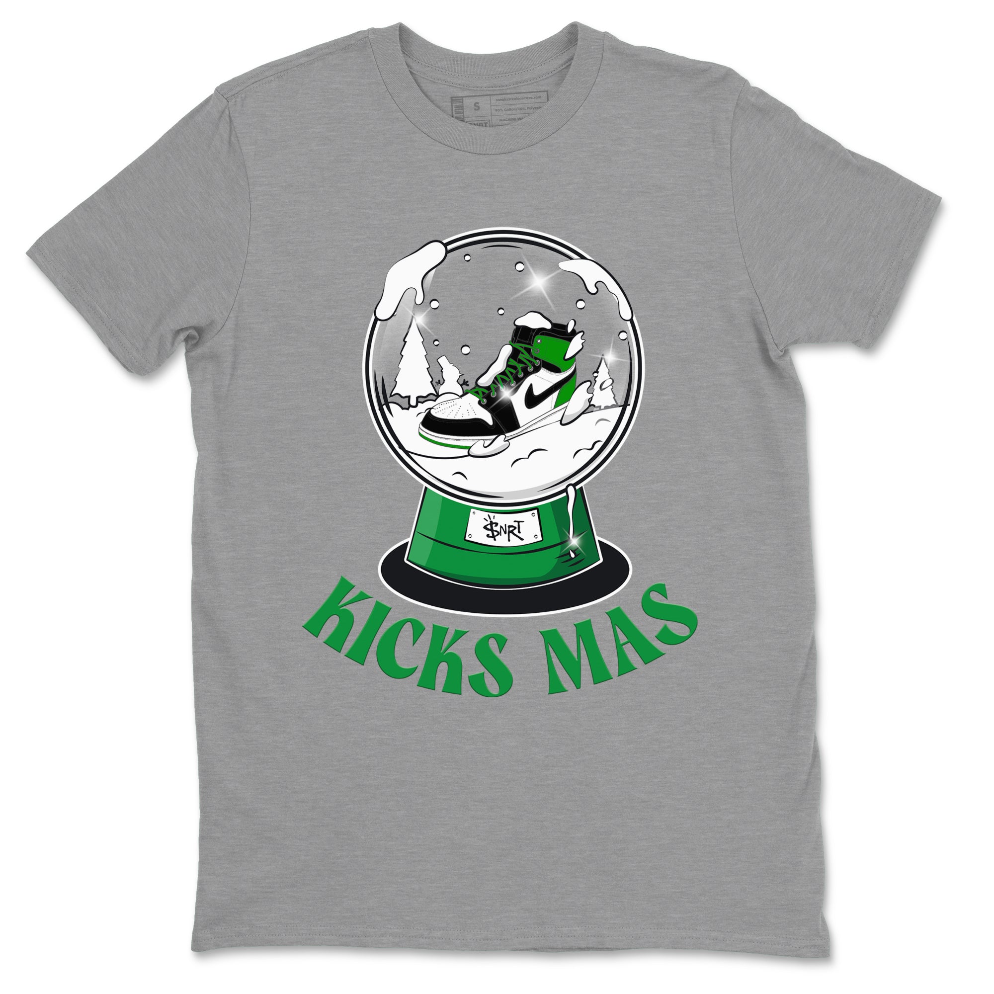 Air Jordan 1 Celtics shirt to match jordans Snow Ball sneaker tees Santa Gift AJ1 Celtics SNRT Sneaker Release Tees Unisex Heather Grey 2 T-Shirt