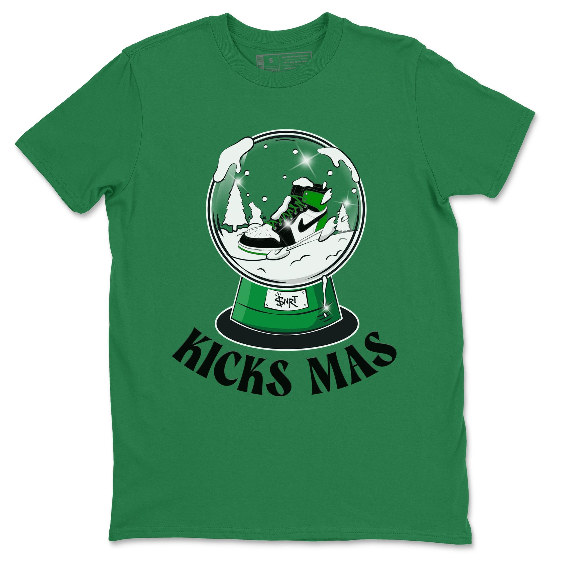 Air Jordan 1 Celtics shirt to match jordans Snow Ball sneaker tees Santa Gift AJ1 Celtics SNRT Sneaker Release Tees Unisex Kelly Green 2 T-Shirt