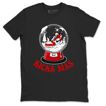 Air Jordan 1 Chicago shirt to match jordans Snow Ball sneaker tees Santa Gift AJ1 Chicago SNRT Sneaker Release Tees Unisex Black 2 T-Shirt