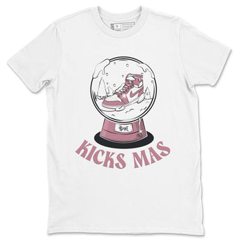 Air Jordan 1 Mauve shirt to match jordans Snow Ball sneaker tees Christmas Outfit AJ1 Mauve SNRT Sneaker Release Tees Unisex White 2 T-Shirt