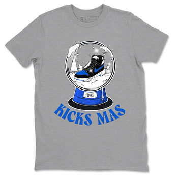 Air Jordan 1 Royal Reimagined shirt to match jordans Snow Ball sneaker tees Christmas Outfit AJ1 Royal Reimagined SNRT Sneaker Release Tees Unisex Heather Grey 2 T-Shirt