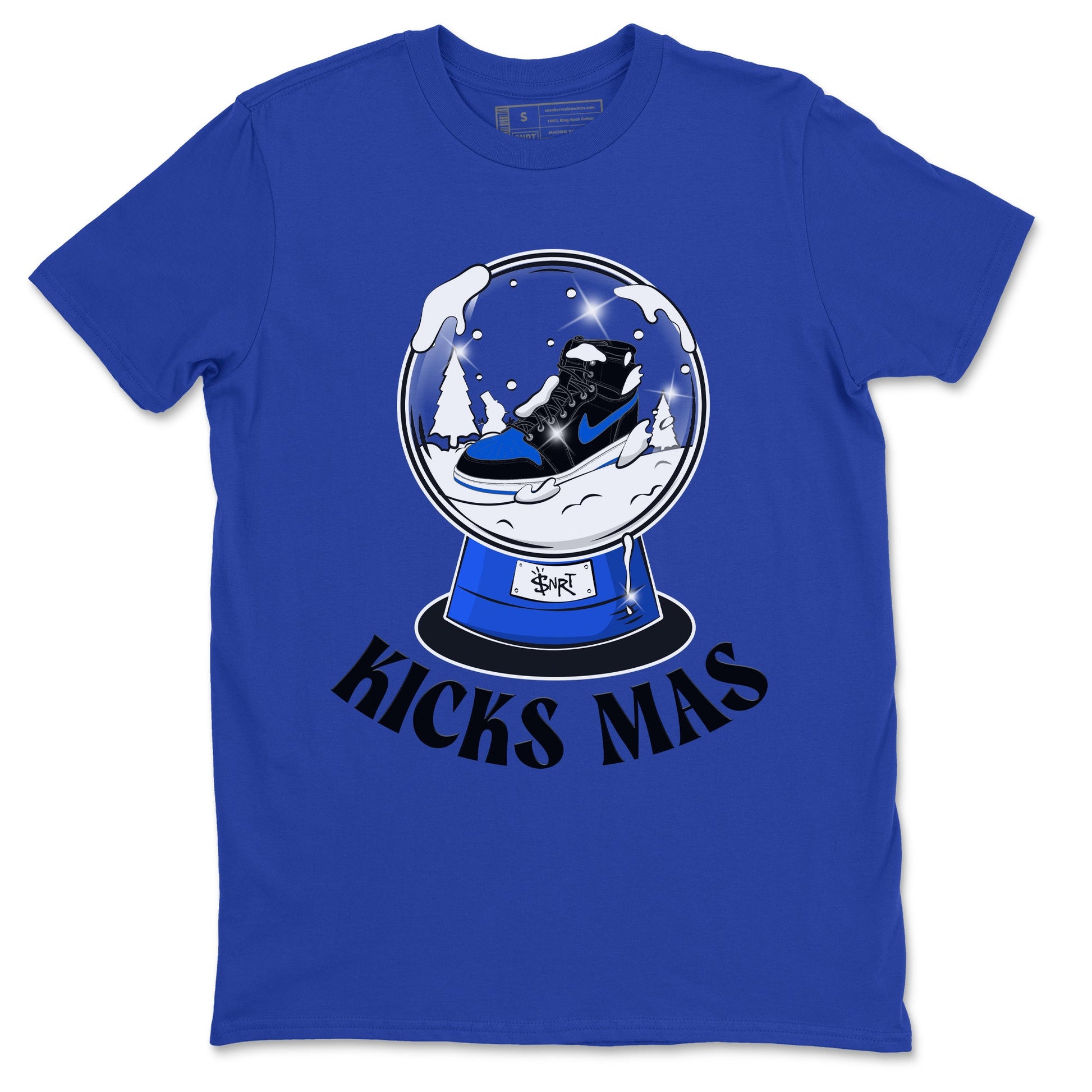 Air Jordan 1 Royal Reimagined shirt to match jordans Snow Ball sneaker tees Christmas Outfit AJ1 Royal Reimagined SNRT Sneaker Release Tees Unisex Royal Blue 2 T-Shirt