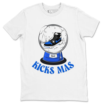 Air Jordan 1 Royal Reimagined shirt to match jordans Snow Ball sneaker tees Christmas Outfit AJ1 Royal Reimagined SNRT Sneaker Release Tees Unisex White 2 T-Shirt