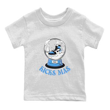 Air Jordan 1 UNC Toe shirt to match jordans Snow Ball sneaker tees Santa Gift AJ1 UNC Toe SNRT Sneaker Release Tees Baby Toddler White 2 T-Shirt